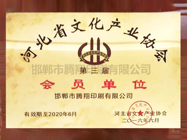 河北省文化產業(yè)協(xié)會
